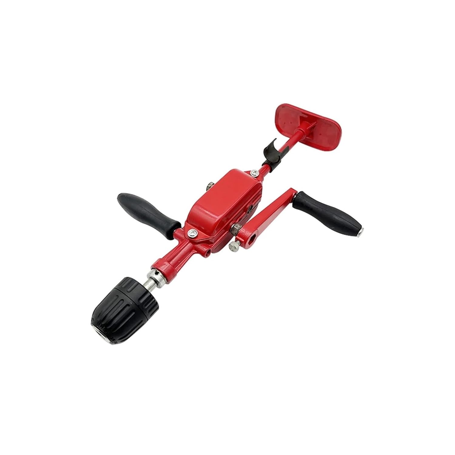 Portable Closed Chest Hand Crank Drill DIY Adjustable Speed Tapping Machine High-Strength Metal Tool