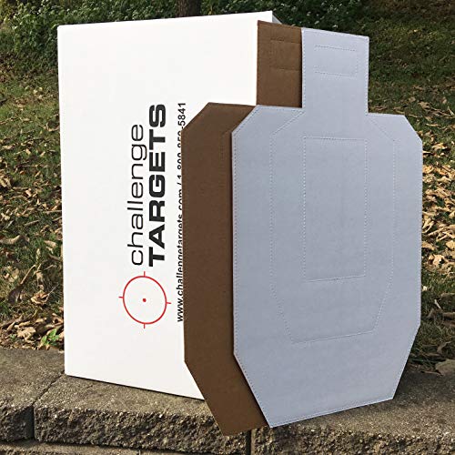 Hztzdmhh Ipsc/Uspsa Water Resistant Cardboard Target - 100 Pack #TOP2
