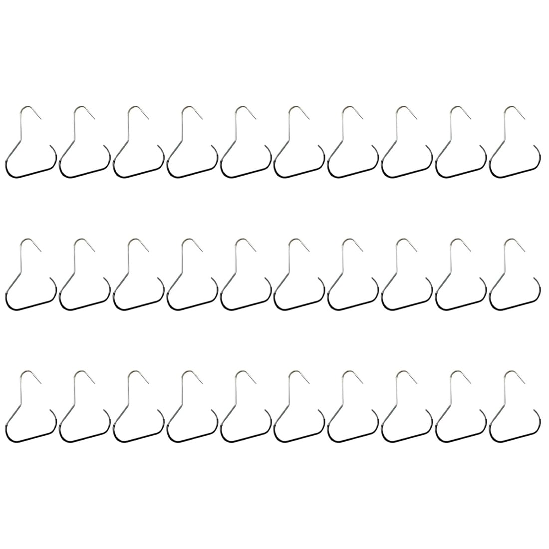Hndhbfgrt 30 Pack Hat Organizer Hanger Metal Space Saving Hat Storage Hooks Hat Storage Hooks