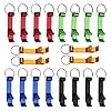 20 Stuks Aluminium Bierflesopener Klauw Bar Sleutelhanger Flesopeners Pocket Bierflesopeners met Sleutelhanger Soda…