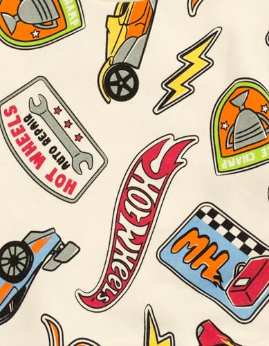 Hot Wheels Fleece Pullover Sweatshirt and Jogger Pants Outfit Set Toddler to Big Kid Sizes (2T - 10-12)4