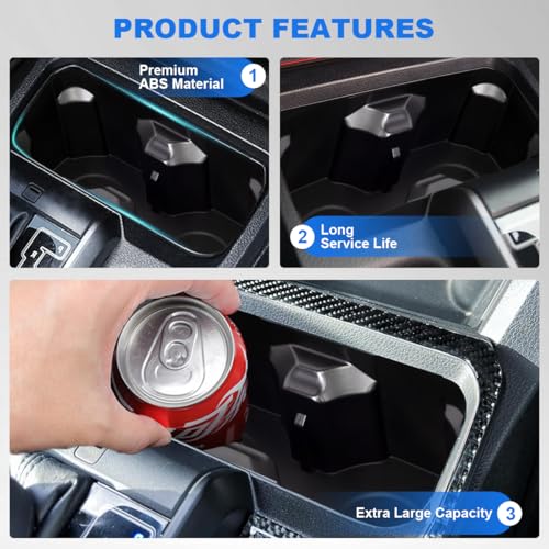 Portavasos compatible Toyota Tacoma 2016-2023 miniatura 4