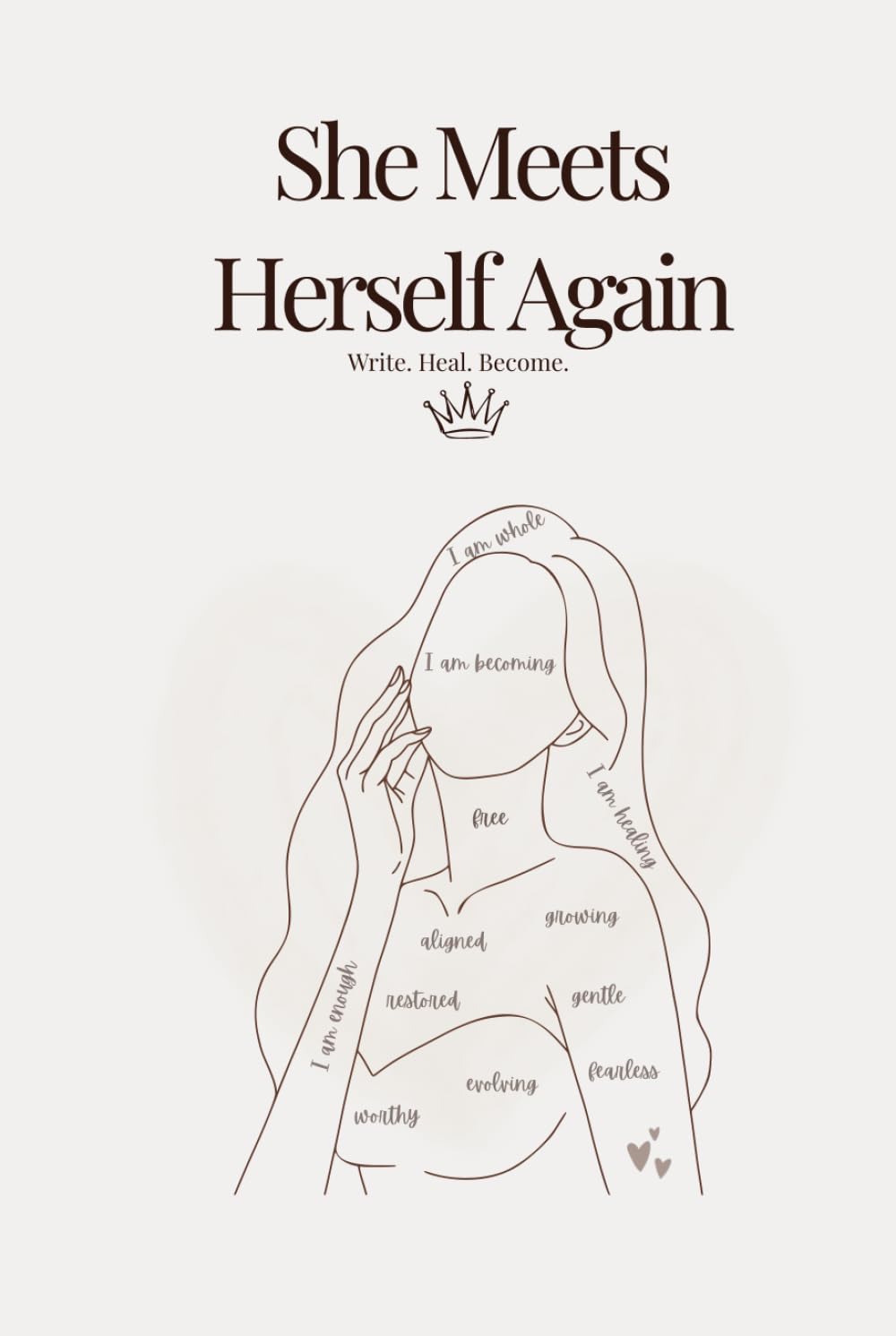 She Meets Herself Again: A Guided Healing Journal for Women: Reflection, Self-Discovery, and Personal Growth