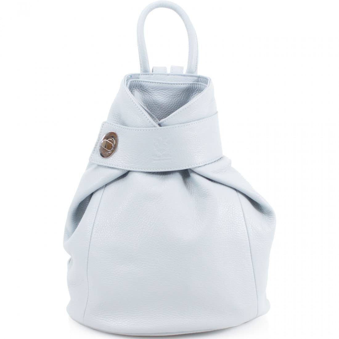 clicktostyle Vera Pelle Grab Handle Leather Rucksacks Handbag Women Gym School Travel Casual Day Backpack Shoulder Bag VPR248