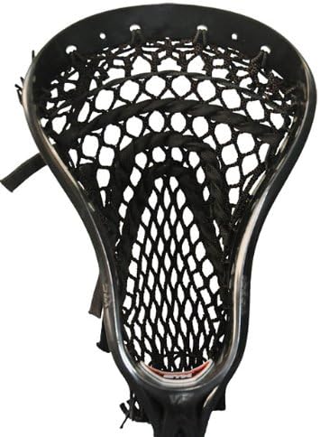 Lacrosse Mesh Stringing Kit - Murdered Out (Black)