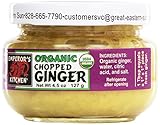 Emperor's Kitchen Condiments, Chopped Ginger , 4.5 oz