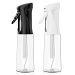 IMPORX Continuous Spray Bottle for Hair (10.1oz/300ml) 2 Pack Home Essentials Spray Bottles For Cleaning Empty Ultra Fine Water Mister Sprayer For Hairstyling Garden Plants Curly Hair Perfume Etc