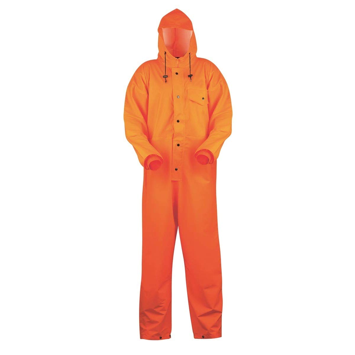 Norway CAROLINENSIEL PU-Overall Orange Regenanzug