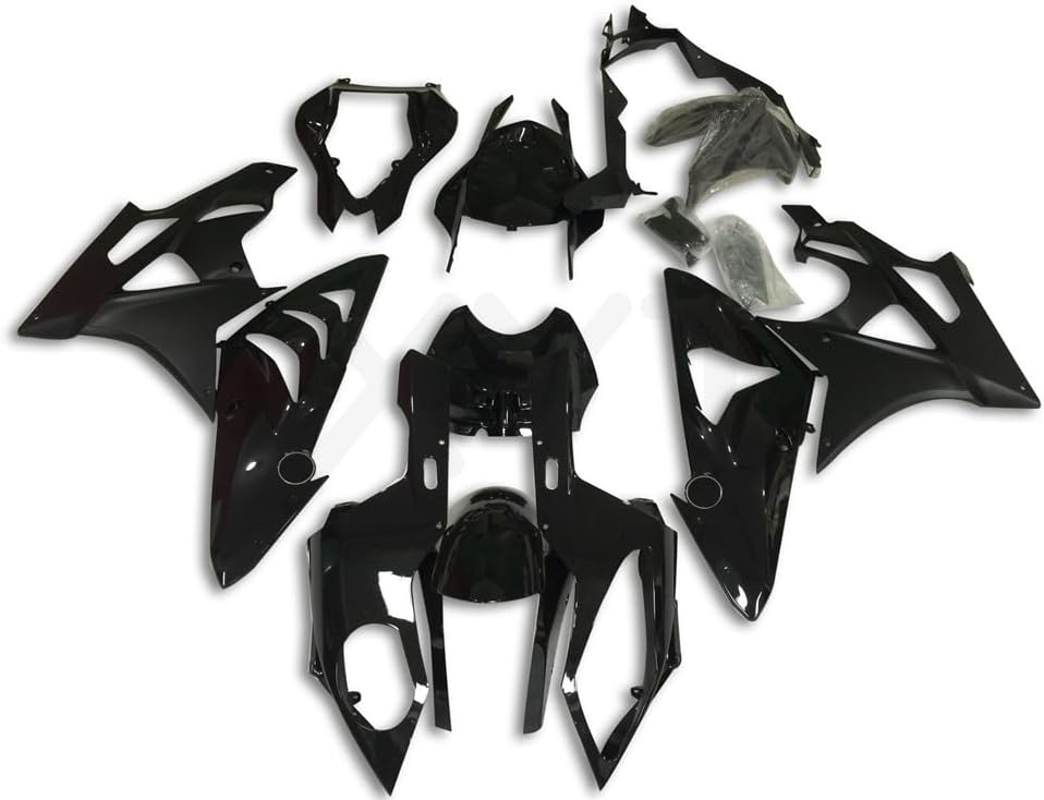 Injection Molding Plastic Fairing Kit For 09 10 11 12 13 14 S1000RR 2009 2010 2011 2012 2013 2014 S 1000 RR Black Fairings Set 029FT