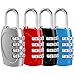 Hedume 8 Pack Combination Lock 4 Digit Padlock for School Gym Locker, Sports Locker, Fence, Toolbox, Gate, Case, Hasp Storage