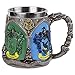 Harry Potter - Hogwarts Houses - Boccale in poliresina, 350 ml