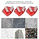 3 Stück 30# 6-Loch Gerade 2 Zähne Trapez-Diamant-Schleifschuhe für Alle Betonschleifer,Diamant-Schleifschuhe,