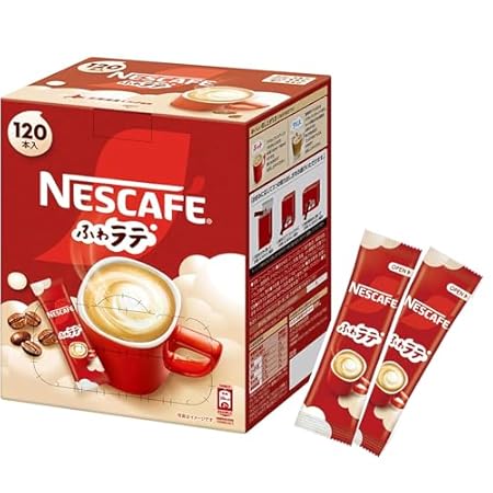ネスカフェ ふわラテ スティックコーヒー 120本 1,820円（15.2円/本）（1,713円、14.3円/本）送料無料！