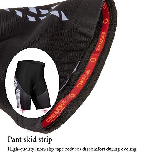 Shorts ciclistas para hombre con acolchado 3D S-3XL miniatura 5