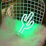 large cactus led light 【Diseño único】: estas luces de neón de interior crear un ambiente de iluminación maravilloso y único, que no es solo para la iluminación, sino también una hermosa decoración, perfecto para decorar la boda, terraza, mesa, escritorio, etc.
