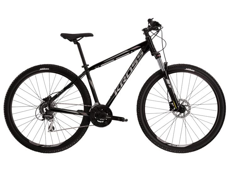 fahrrad kross kaufen Hexagon 6.0 Mountainbike L 21 Zoll 53 cm Rahmen 29 Zoll Räder Scheibenbremse, Shimano 24 Gang-Schaltung Hardtail Schwarz Grau Graphit : Color:Black 480mm(19in) Marquant Bathroom Scale 005042 Frästisch
