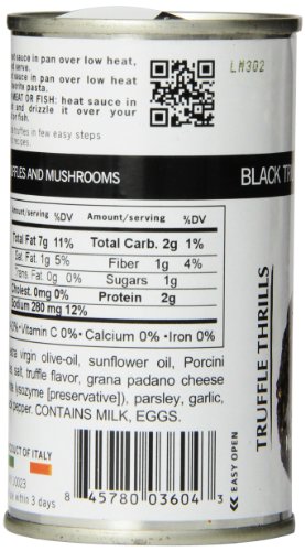 image for Urbani Truffles, Black Truffles and Mushrooms Sauce - Italian Gourmet 