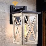 MO&OK Outdoor Porch Light Dusk to Dawn Aluminum Waterproof Wall Sconce Lantern Farmhouse Outdoor Wal