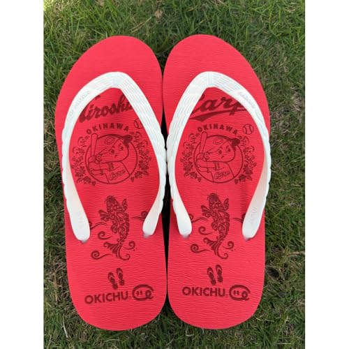 [22cm]プロ野球コラボ島ぞうり(広島カープ)