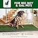 Fresh Patch Real Grass Patch for Dogs, Cats, and Extra Large Pets 30 Pounds and Above – Disposable Pet Grass Pee Pads – Indoor and Outdoor Potty Training Mat (24 Inches x 48 Inches)