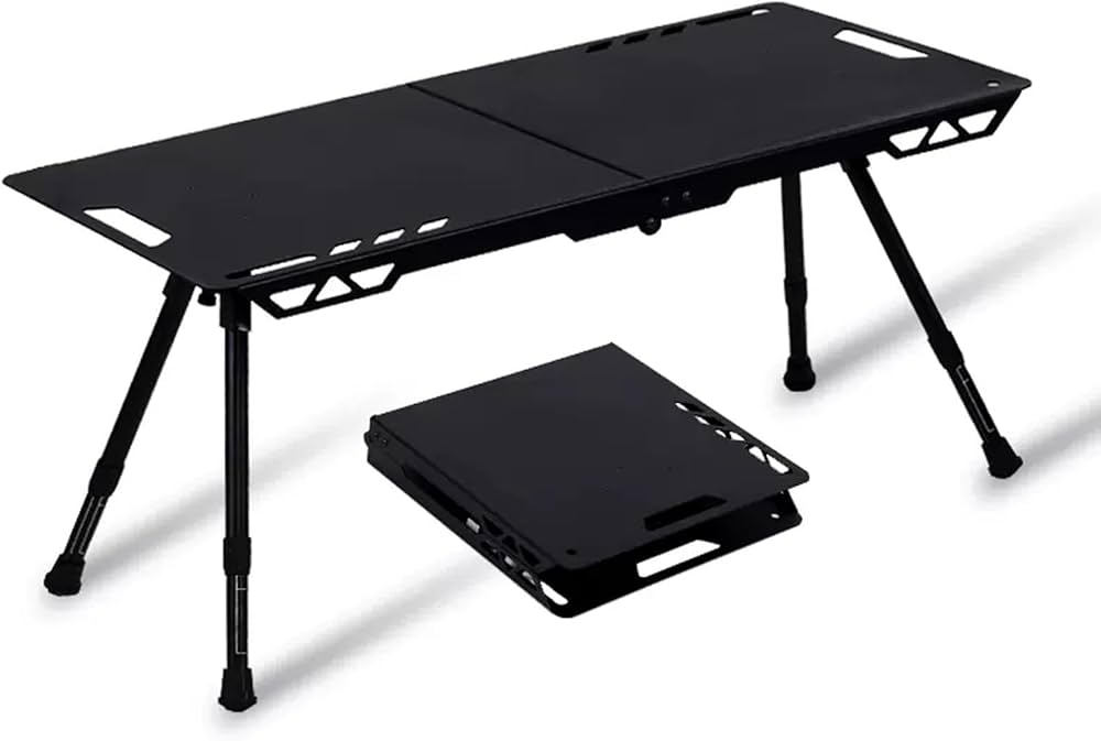 Portable Camping Tables, Folding Table with Hook, Portable