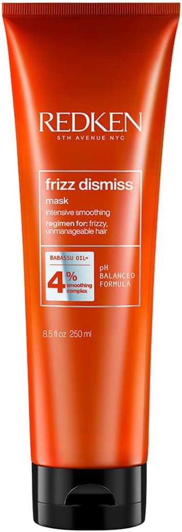 Frizz Dismiss Hair Mask With Smoothening Complex, 250 ml | Professional Hair Mask for Dry & Frizzy Hair | Smoothens Hair, Adds Shine & Manages Frizz | For Men & Women