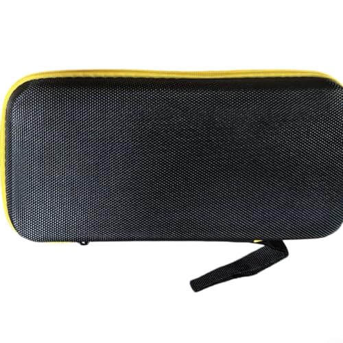 GLFLOW Tragbare Spielkonsolentasche, tragbare Aufbewahrungstasche für Anbernic RG VITA Pro, 1680D Stoff Reisetasche mit Fächern, stilvolles Grau (B)