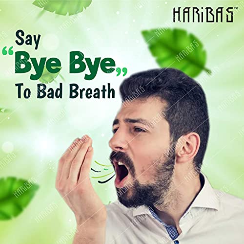 Image of HARIBAS Green Mukhwas 200GM, Peppermint Coated Saunf Mouth Freshner Mukhwas,Fennel Mouth Freshener Helps in Digestion, After Meal and Drink Mukhwas Mouth Freshener - Easy to Store Green Mukhwas 200GM