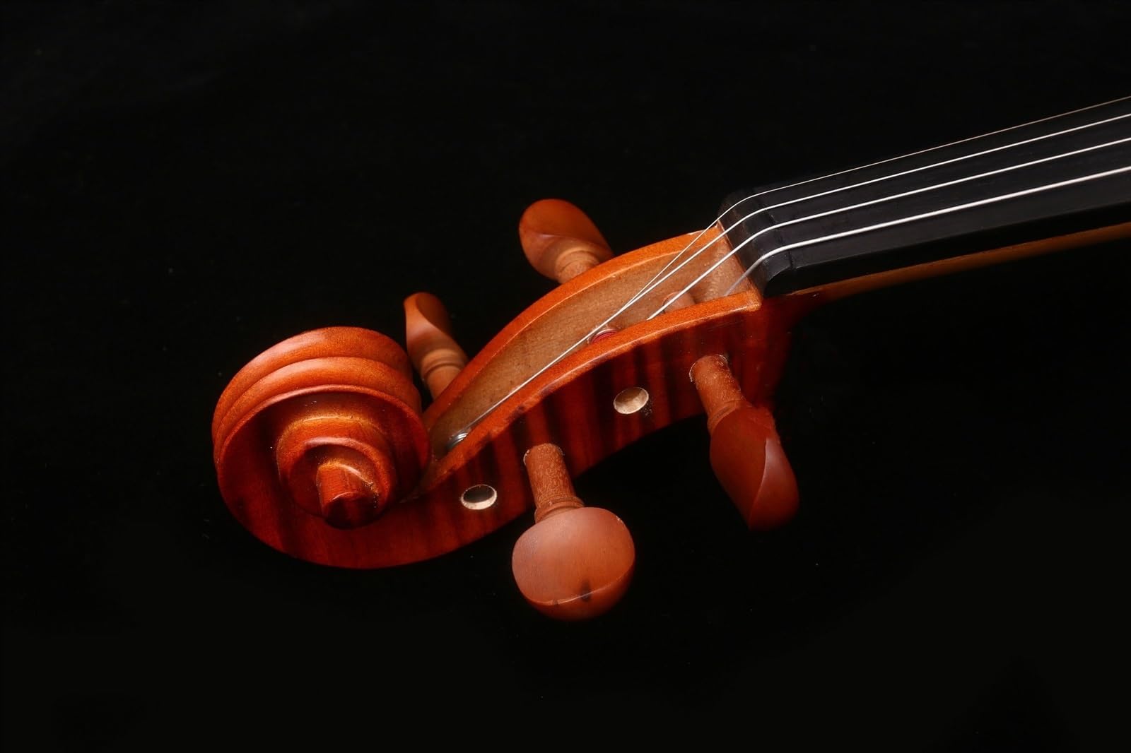 Geige Handgemachte Geige Aus Massivholz Mit Muster Prüfungsklasse Anfänger Erwachsene Musikinstrument Geige(4/4)