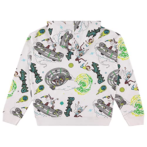 RICK AND MORTY Mens Hoodie Mens Tie Dye Sweatshirt - Rick & Morty Classic Hoodie2