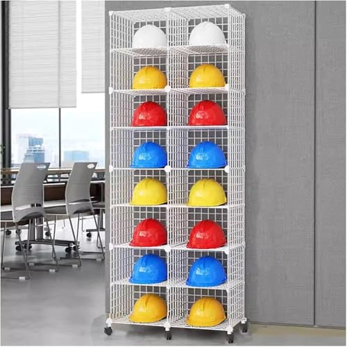 Support de rangement pour casque de pompier réglable pour organiser le garage
