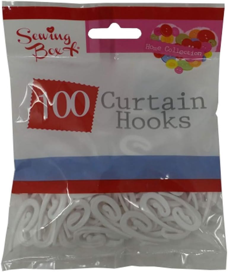100 curtain hooks