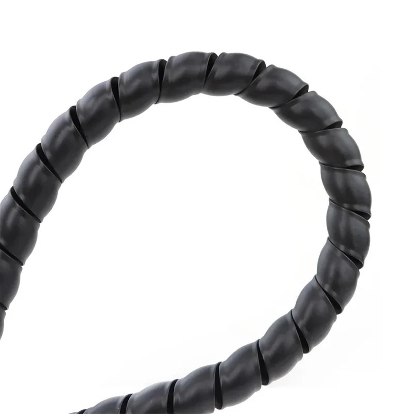 Kabelschlauch Schwarz Schwarzes Spiralwickelrohr 8/10/12/14/16/18/20/25/28/35 mm Verdrahtungshärte Kabelschutzhülse Drahtleitungsorganisator Wickelrohr(12mm,10M)