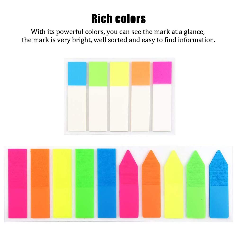 Sticky Notes Zelfklevende etiketten voor notities, 900 stuks, zelfklevende etiketten