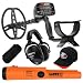 Garrett AT MAX Waterproof Metal Detector, MS-3 Wireless Headphones and Pro-Pointer AT Z-Lynk Pinpointer