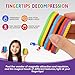Fidget Toys，for Kids & Adults,Textured Sensory Toys for Autism ADHD Anxiety,Small Fidget Gifts for Office Desk / Travel Classroom Must Haves