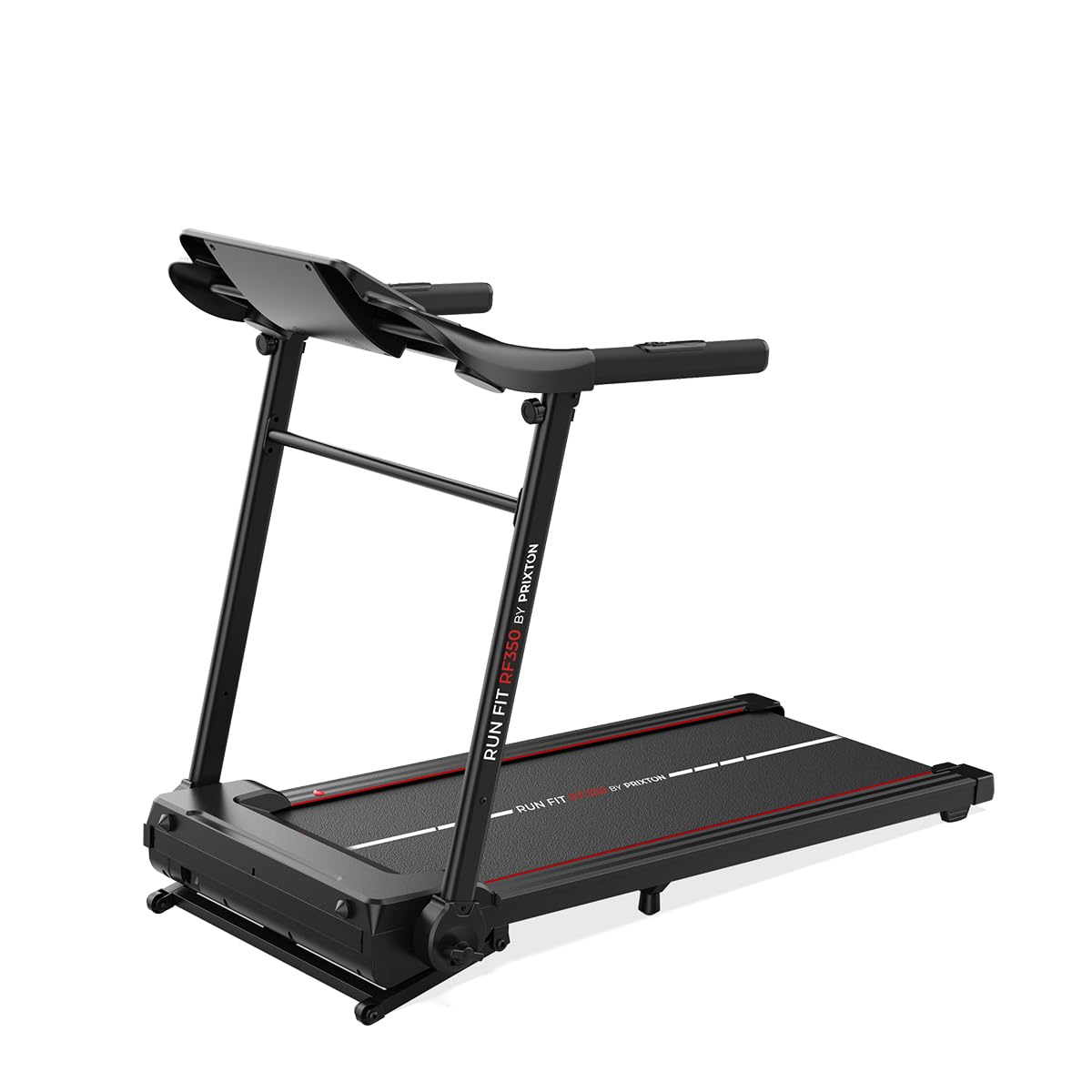PRIXTON Cinta de Correr Run Fit RF350, Cinta de Andar Plegable, Velocidad máxima 16 km/h, App móvil, 16 Programas, 15 Niveles Inclinación, Altavoz Bluetooth, Distancia, Calorías, Tiempo y Pulso