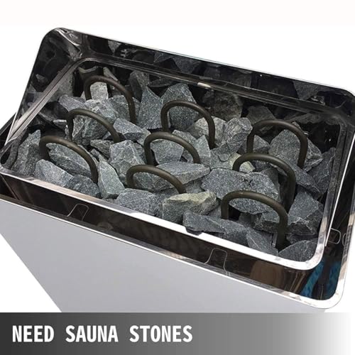 Poêle de sauna en acier inoxydable durable avec unité de commande - 7