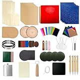 Laser Engraving Material Kit, 114 PCS 22 Types...