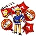 Palloncini Party Sam il pompiere simyron 6 pezzo Decorazioni di compleanno di Fireman sam Palloncino Compleanno Articoli per Feste Palloncino Pellicola di Alluminio per Baby Shower Decorazione