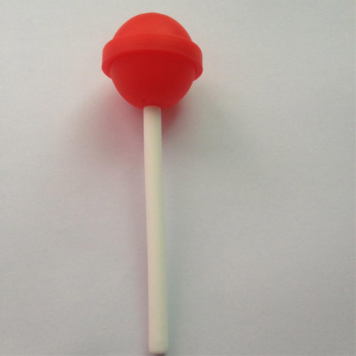 Red Loose Leaf Tea Straining Silicone Lollipop Tea Infuser image 5
