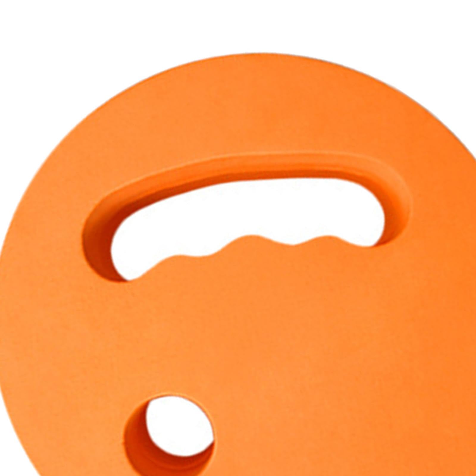 2Pcs Water Exercise Discs Pool Resistance for Swimming Beginners Adults Kids Orange-image-11