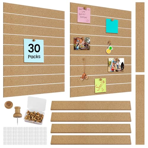 Bandes de tableau en liège autocollantes pour tableau d'affichage mural et pense-bête de bureau