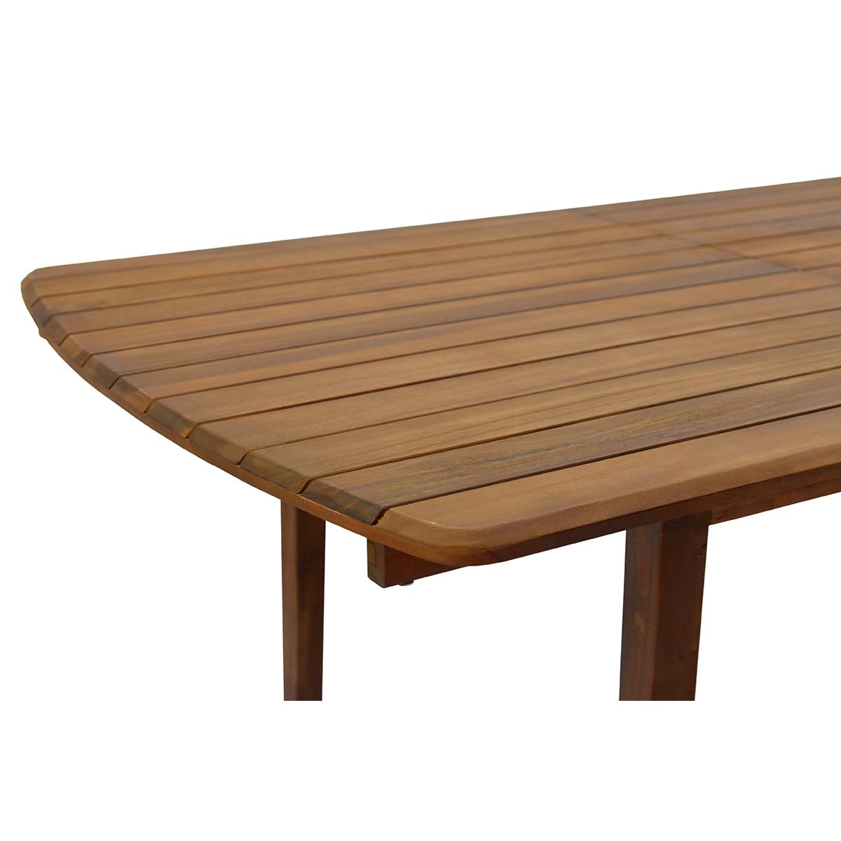 Miliboo Tavolo da giardino allungabile rettangolare in legno massiccio L160-210 cm CANOPEE