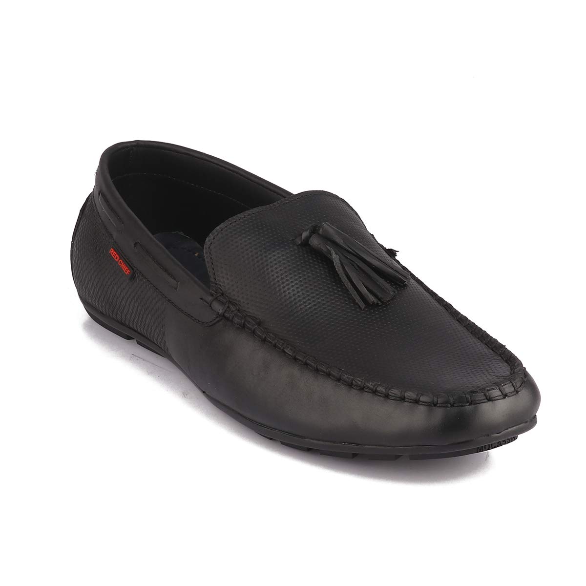 Red Chief Black Leather Loafers for Men (B0C5MJPJJH) Amazon Price History, Amazon Price Tracker