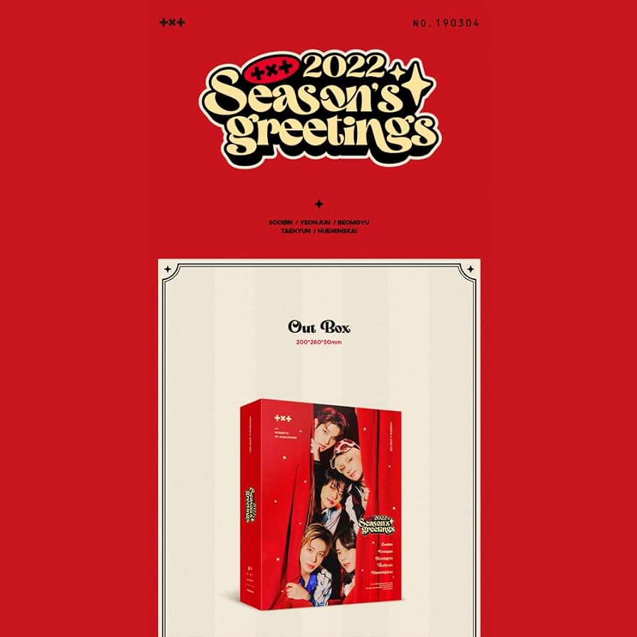 WEVERSE] TXT 2022 SEASON'S GREETINGS : Amazon.com.mx: Oficina y