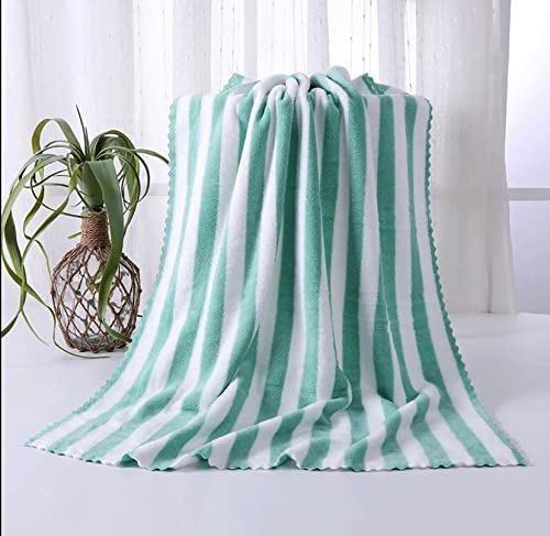 Image of HomeCloud Ultra Soft 300 GSM Bath Towel Set | 3X Softer Than Cotton Towels | Highly Absorbent & Ultra Fast Dry | Perfect for Home, Pool, Spa & Gym |Set of 2 (1 Bath (140x70cm), 1 Face Towel (75x35cm)