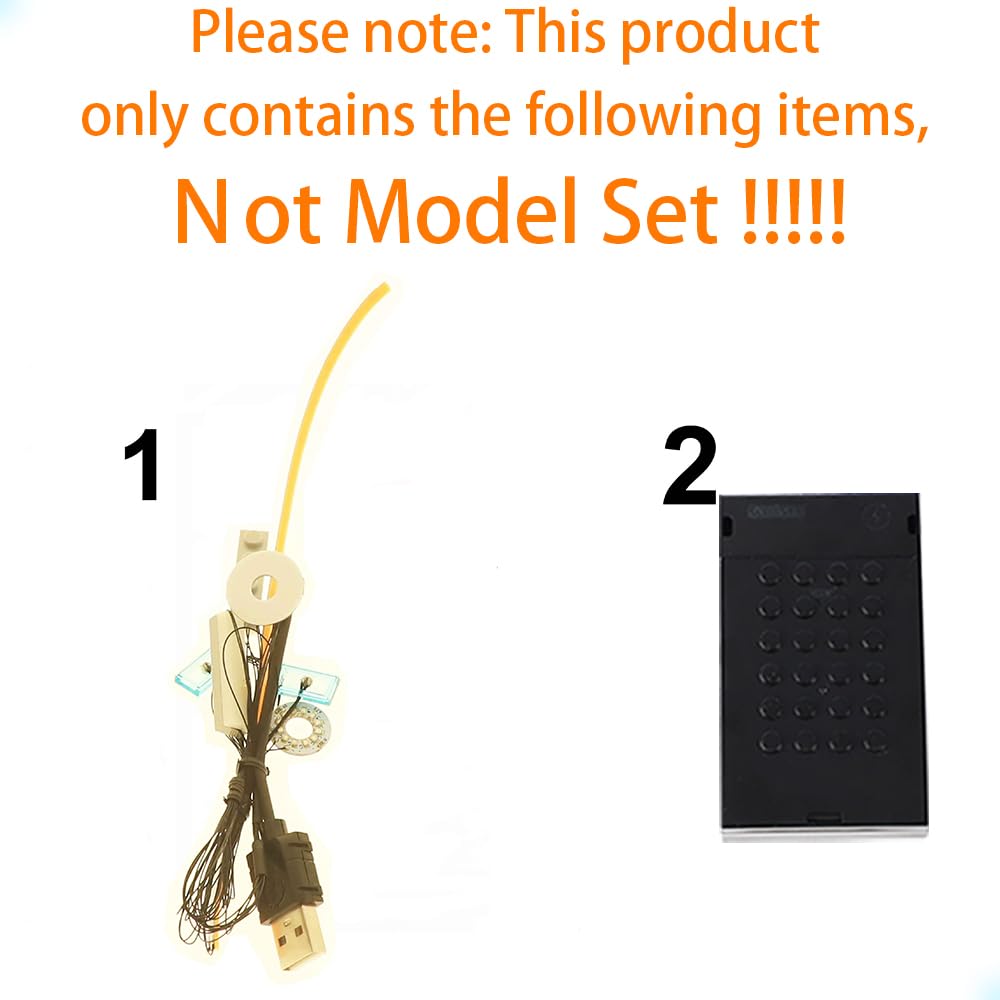 GEAMENT LED Light Kit Compatible with LEGO Transformers: Soundwave Building Blocks Model - Image 3