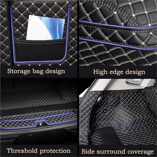 Tapis de coffre en cuir pour Mazda CX-5 KF 2017-2022 protection sol - 3