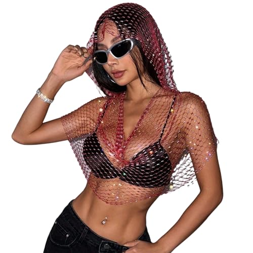 Débardeur hiphop en résille pour sublimer un look de festival terne et sans relief